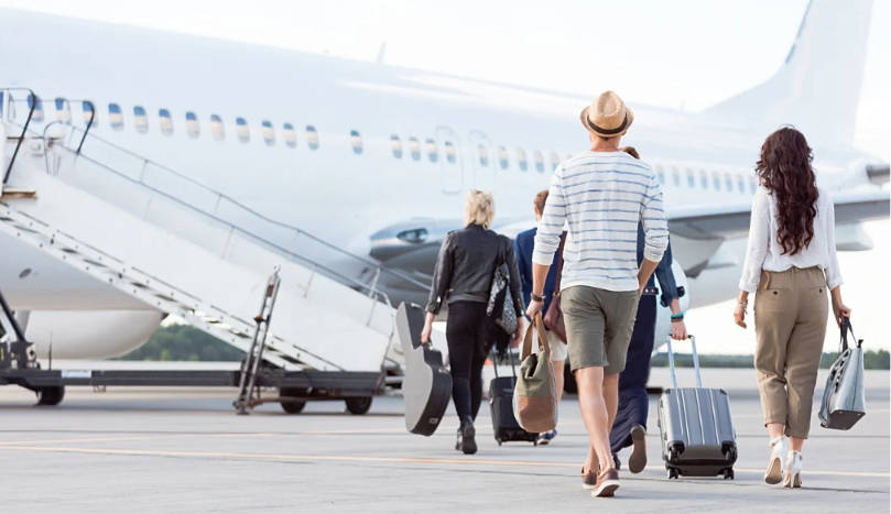 Air ticket booking and travel planning
