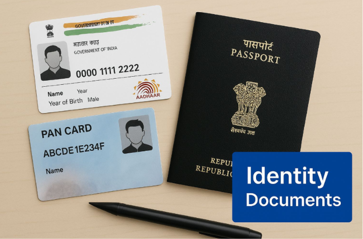 Passport application document support